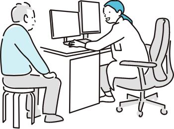 診察イラスト